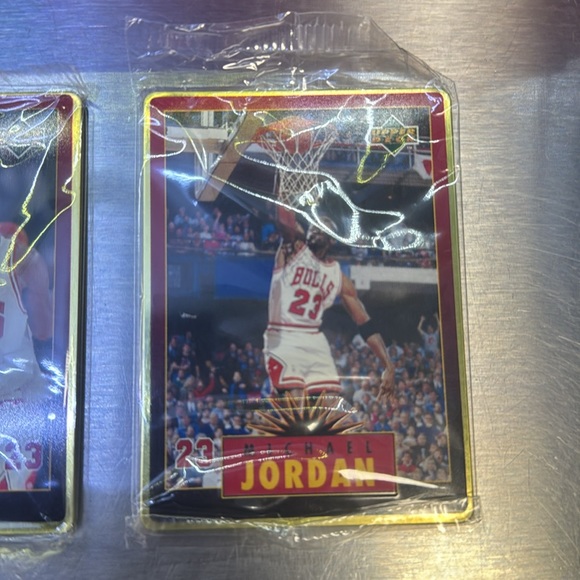 Michael Jordan 5 All Metal Collector Cards - Picture 6 of 11